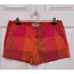 Old Navy women plaid short Size 4